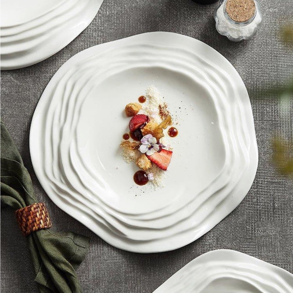 Tableglow Ripples -Plate 11.8inch round